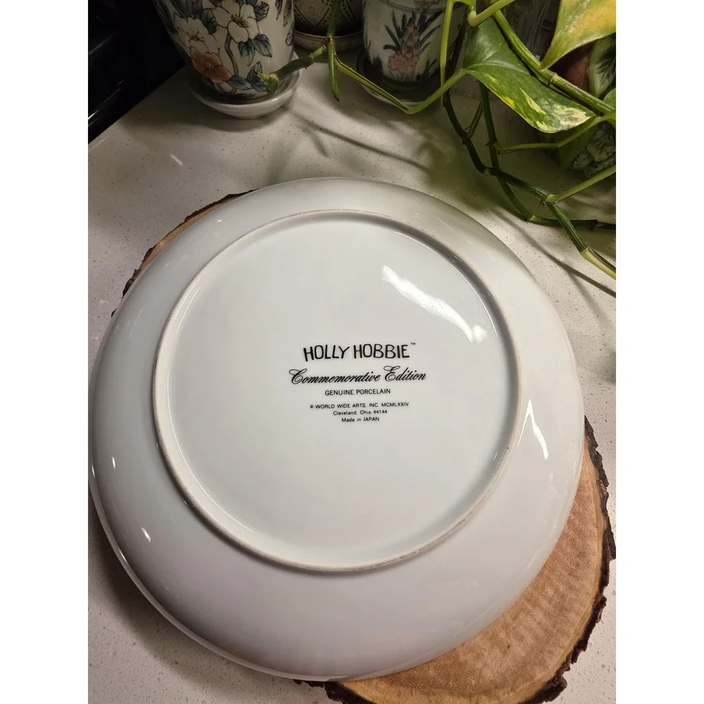 Vintage Holly Hobby Porcelain Mother's Day 1974 Collector Plate